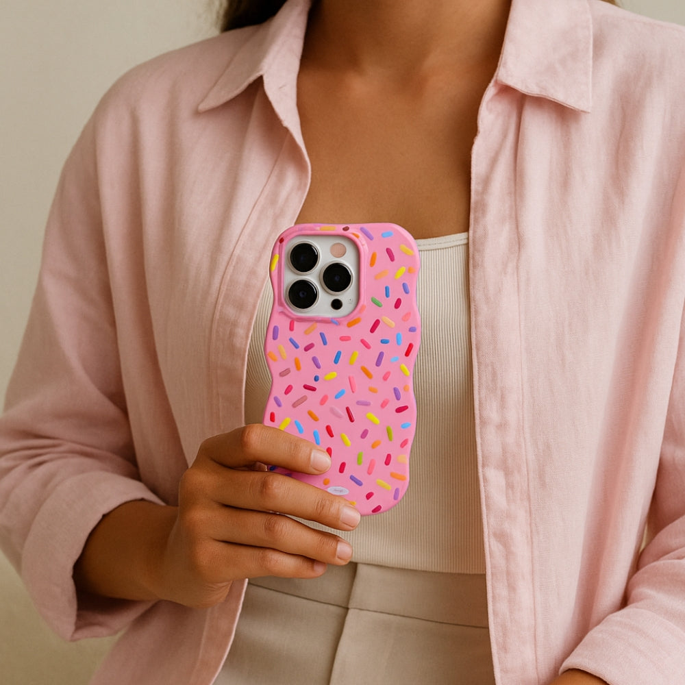 Coque iPhone Pink Donut