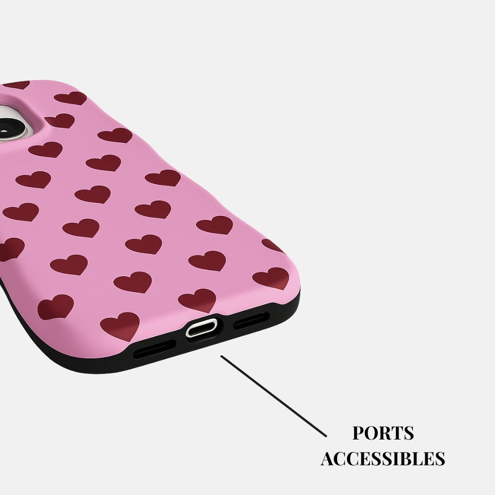 Coque iPhone Berry Kiss