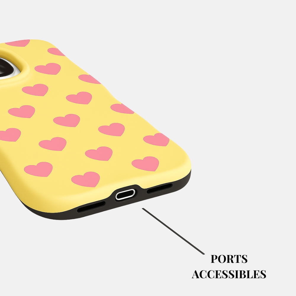 Coque iPhone Sunny Heart