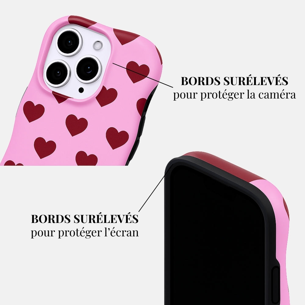 Coque iPhone Berry Kiss