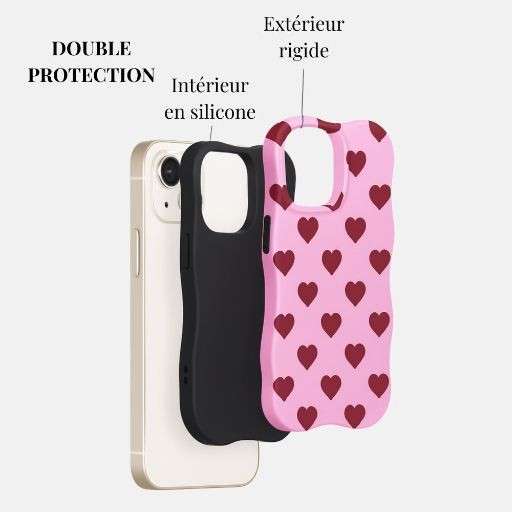 Coque iPhone Berry Kiss