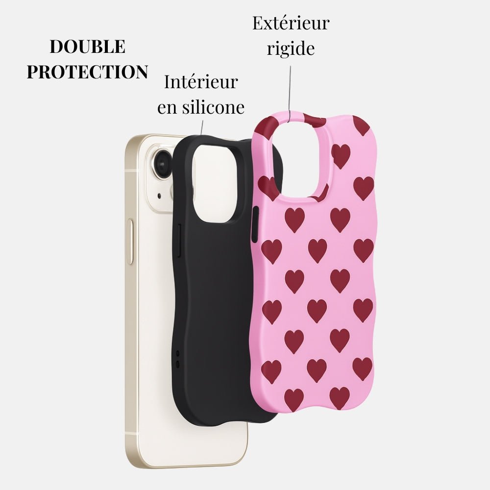 Coque iPhone Berry Kiss - Mabble Case
