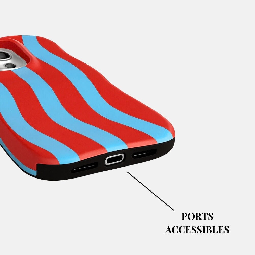 Coque iPhone Cherry Sky - Mabble Case