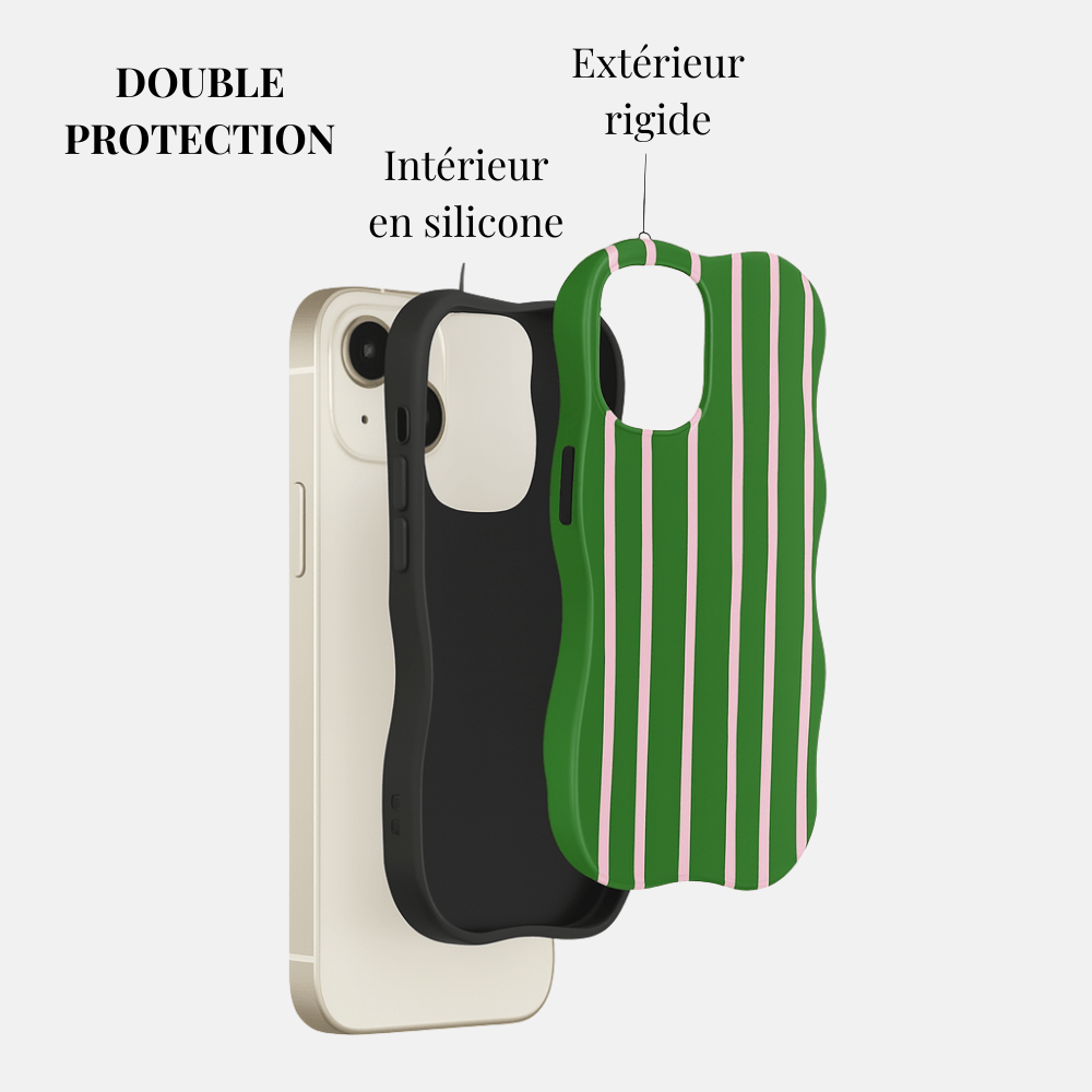 Coque iPhone Jungle Blush - Mabble Case