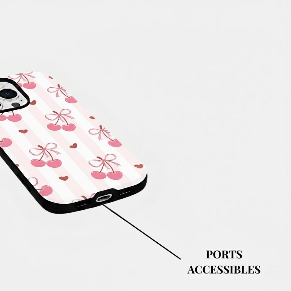 Coque iPhone Lovely Cherry - Mabble Case