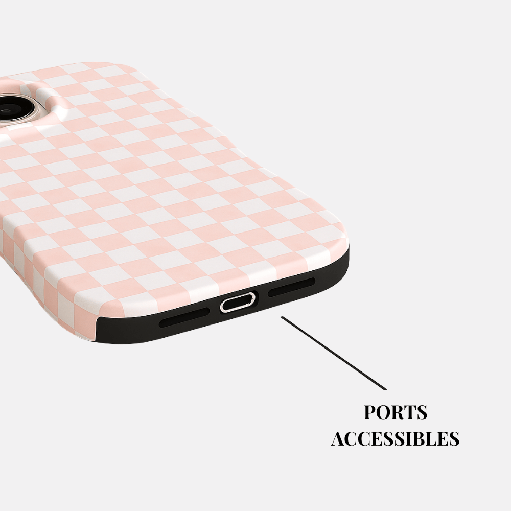Coque iPhone Peach Cream - Mabble Case