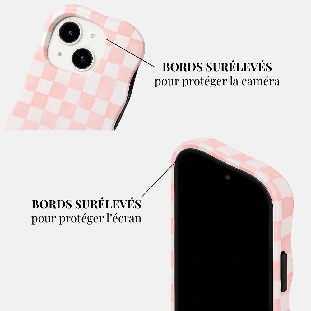 Coque iPhone Peach Cream - Mabble Case