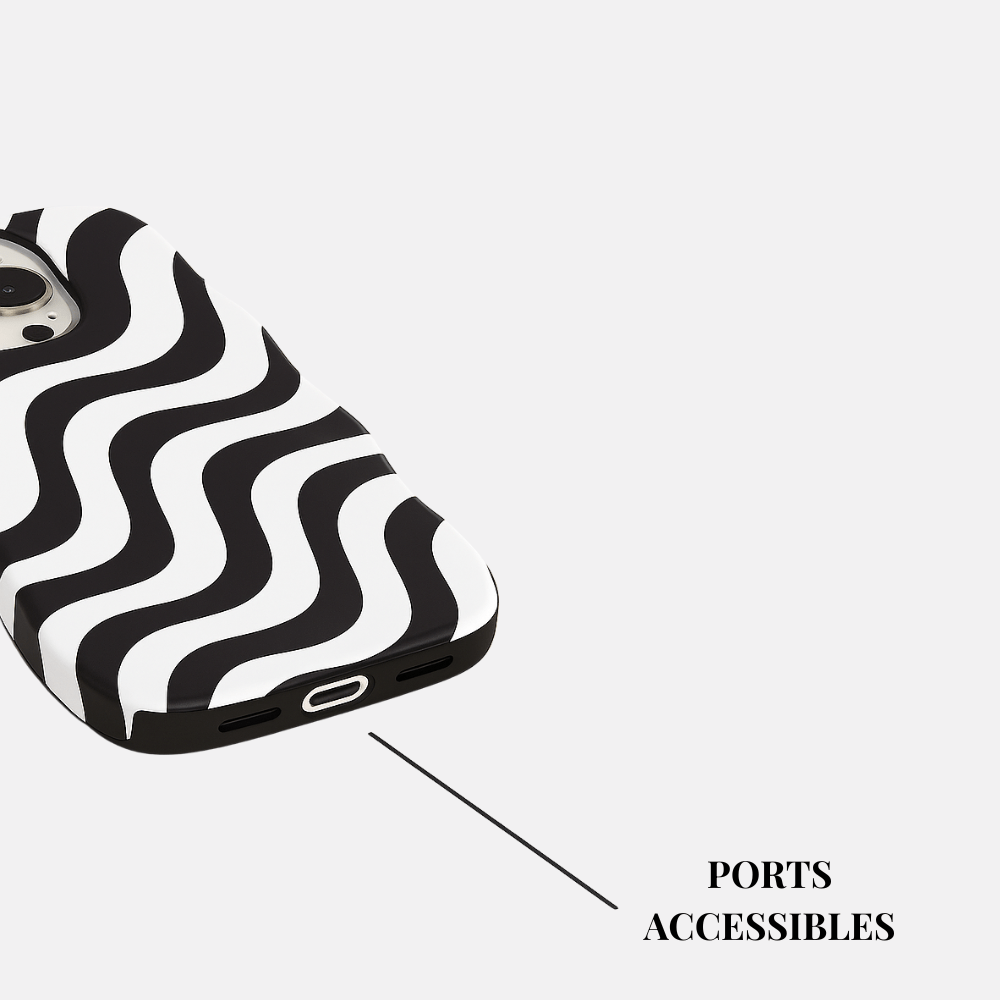 Coque iPhone Zebra - Mabble Case