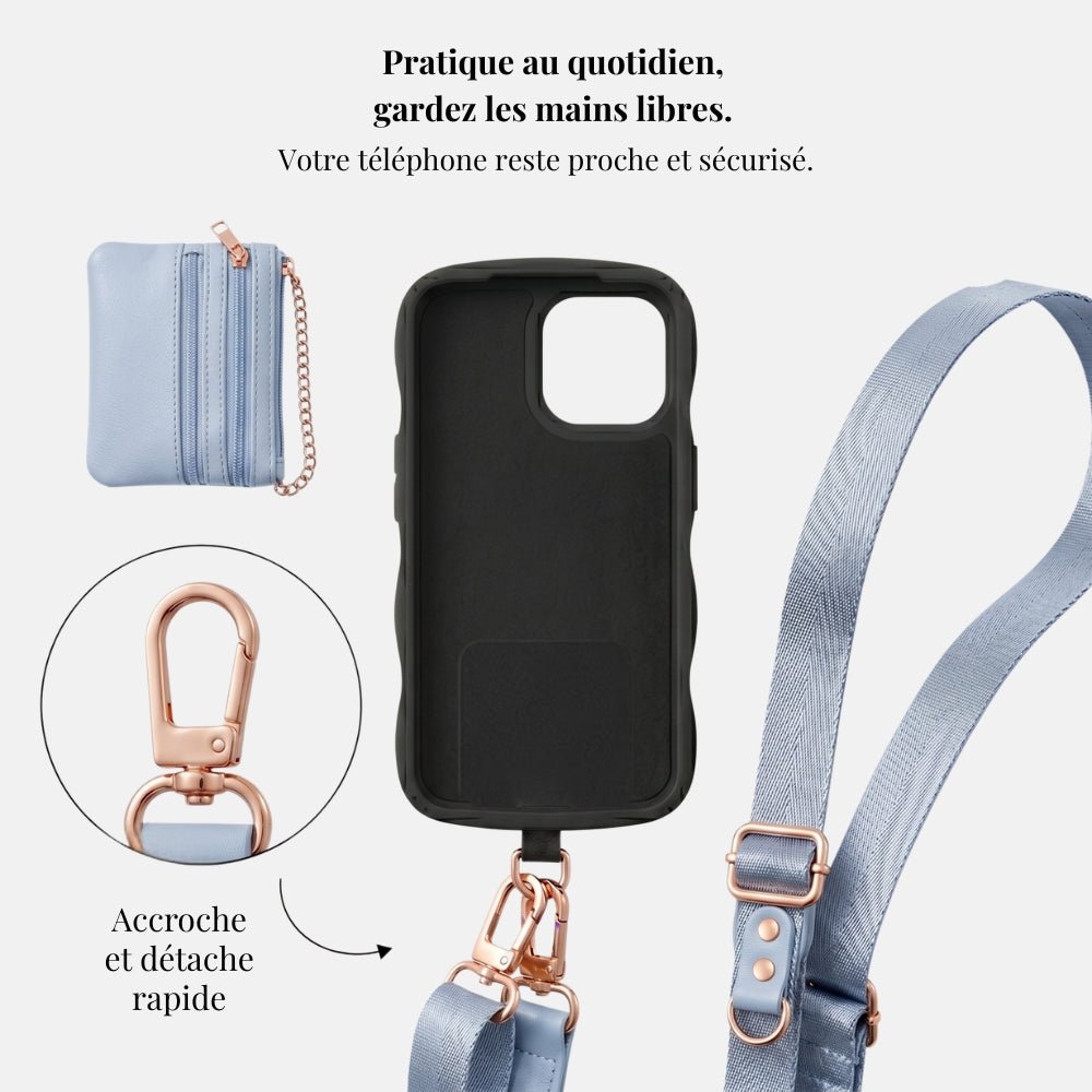 Lanière Bleu Ciel - Mabble Case