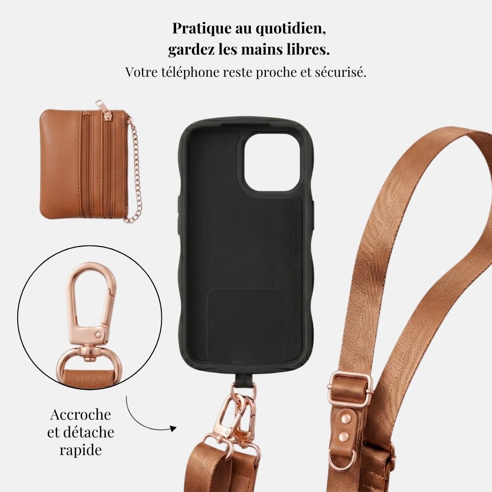Lanière Mocha - Mabble Case