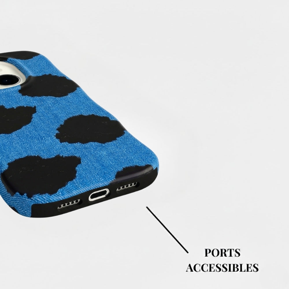 Coque iPhone Bluebell Cow