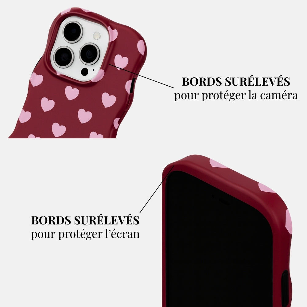 Coque iPhone Velvet Love