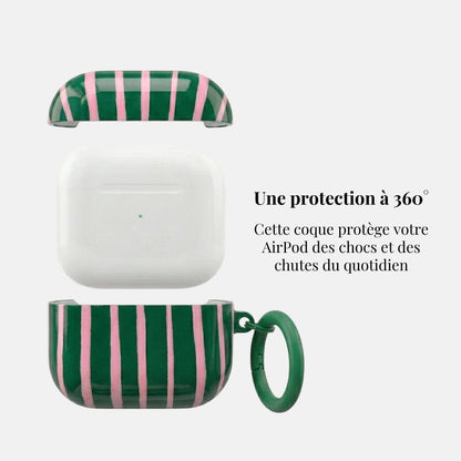 Coque AirPod Jungle Blush - Mabble Case