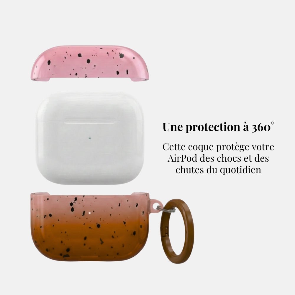 Coque AirPod Pastel Rust - Mabble Case