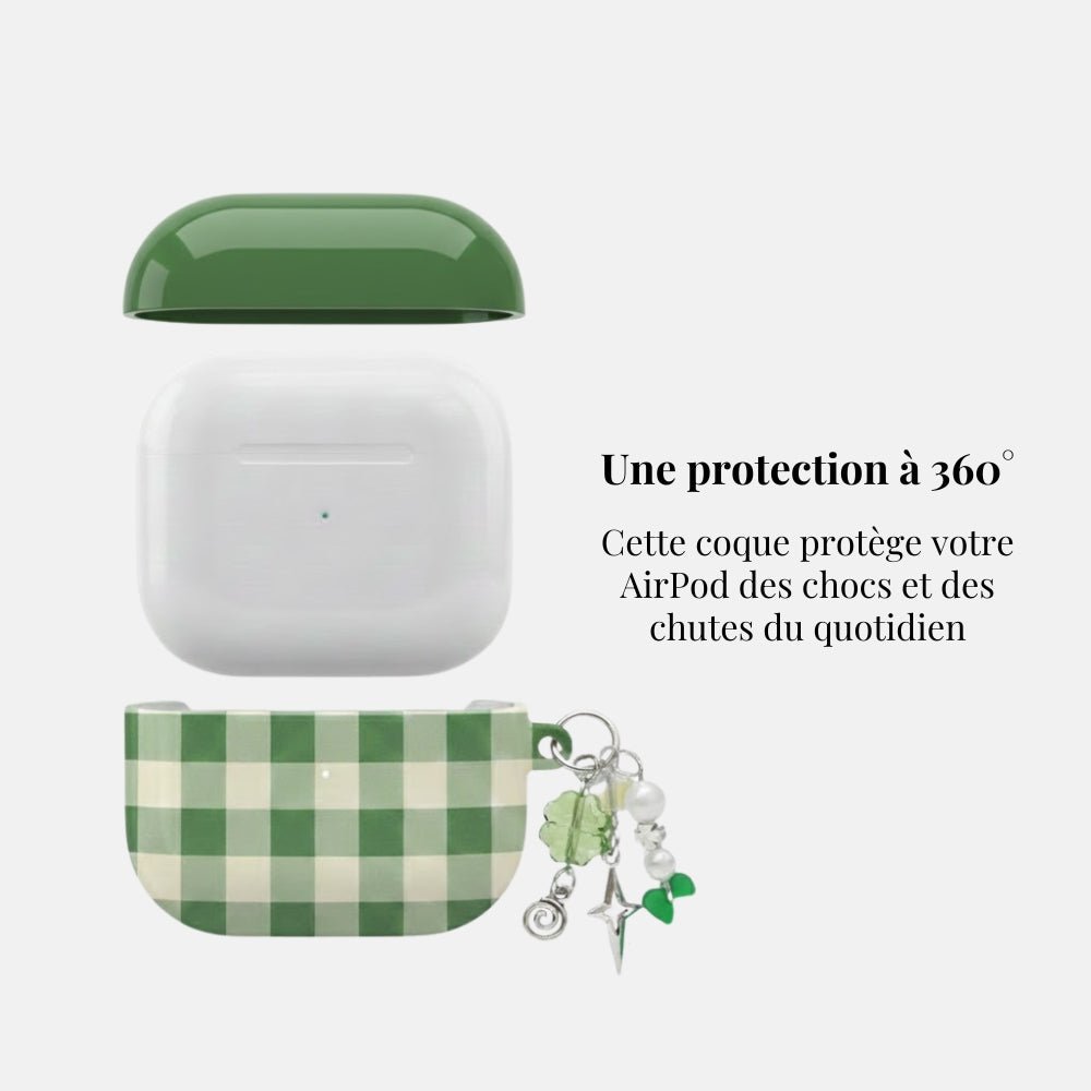 Coque AirPod Vichy - Mabble Case