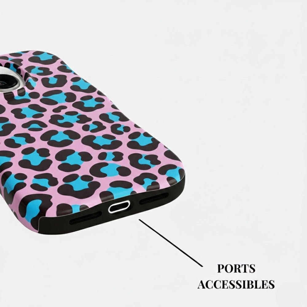 Coque iPhone Azul - Mabble Case