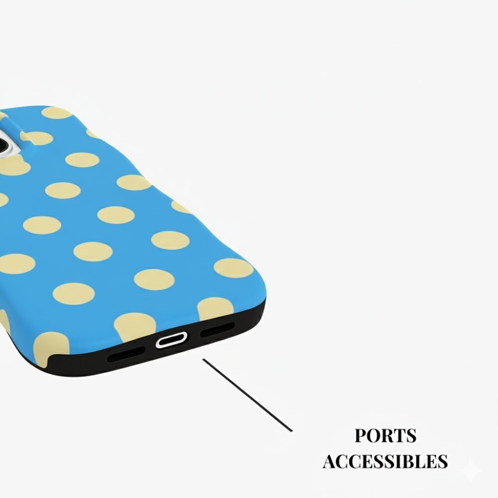 Coque iPhone Blue Lemonade - Mabble Case