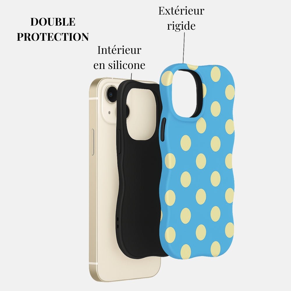 Coque iPhone Blue Lemonade - Mabble Case