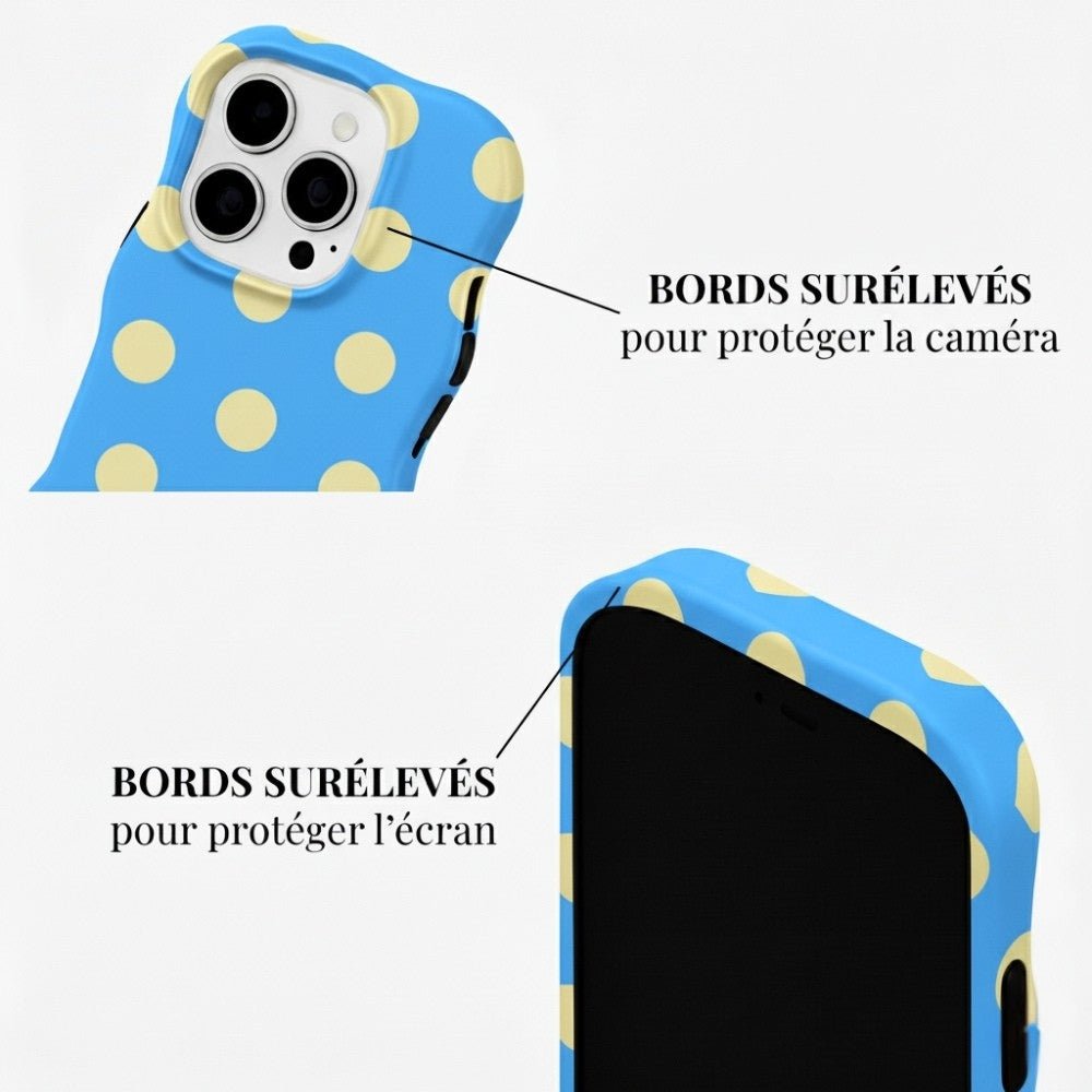 Coque iPhone Blue Lemonade - Mabble Case
