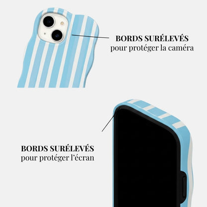 Coque iPhone Blue Riviera - Mabble Case