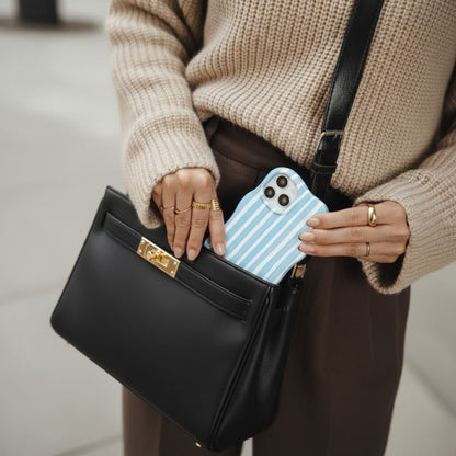 Coque iPhone Blue Riviera - Mabble Case