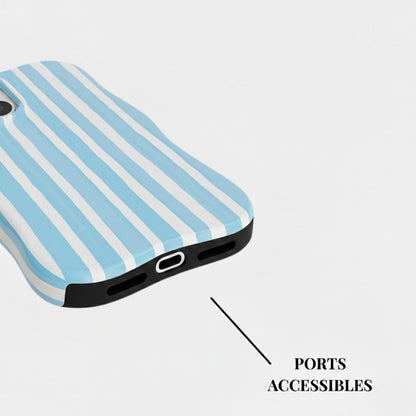 Coque iPhone Blue Riviera - Mabble Case