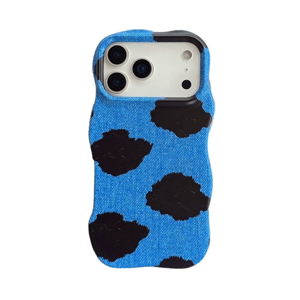 Coque iPhone Bluebell Cow - Mabble Case