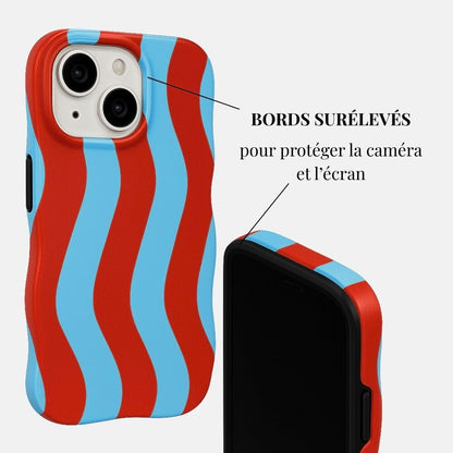 Coque iPhone Cherry Sky - Mabble Case