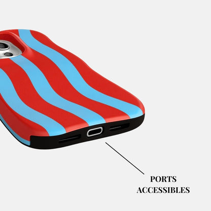 Coque iPhone Cherry Sky - Mabble Case