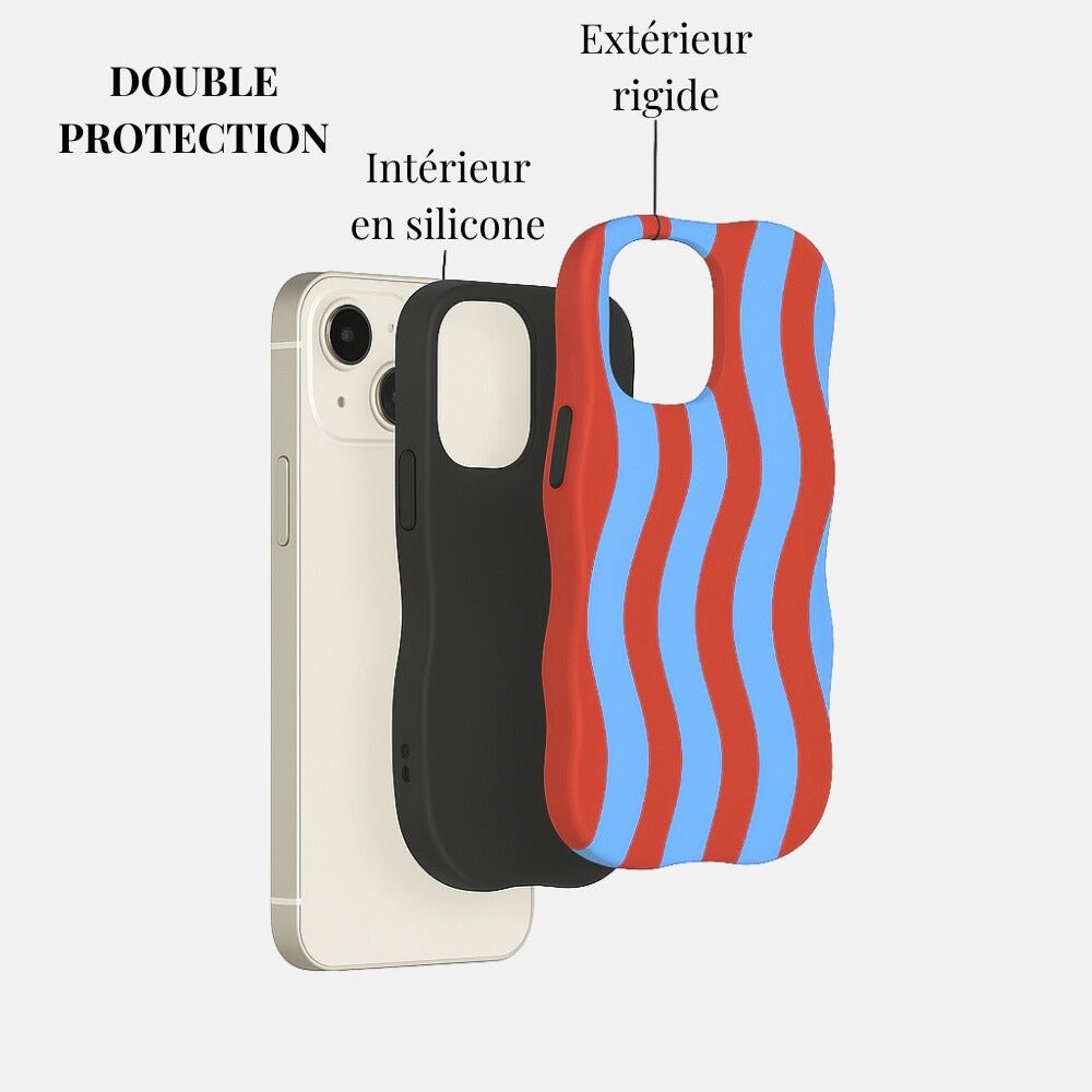 Coque iPhone Cherry Sky - Mabble Case