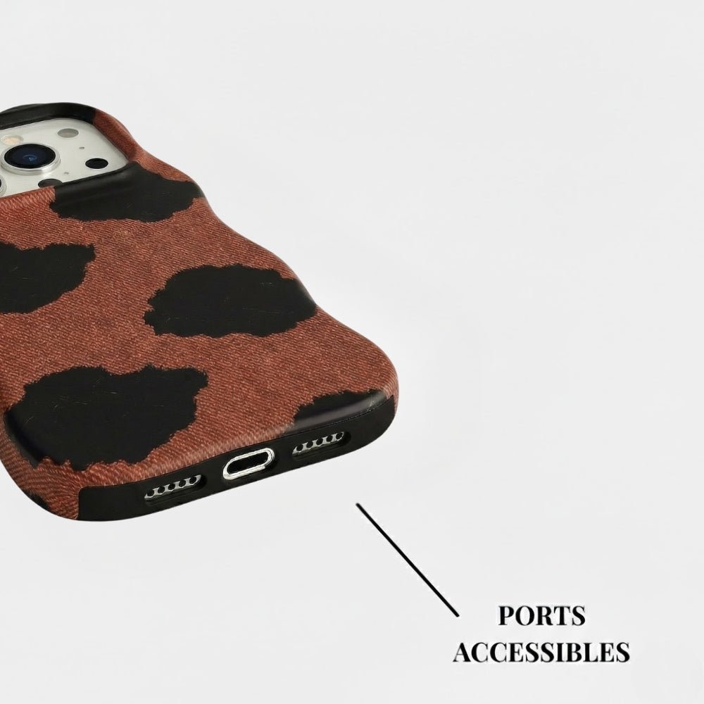 Coque iPhone Cocoa Pasture - Mabble Case