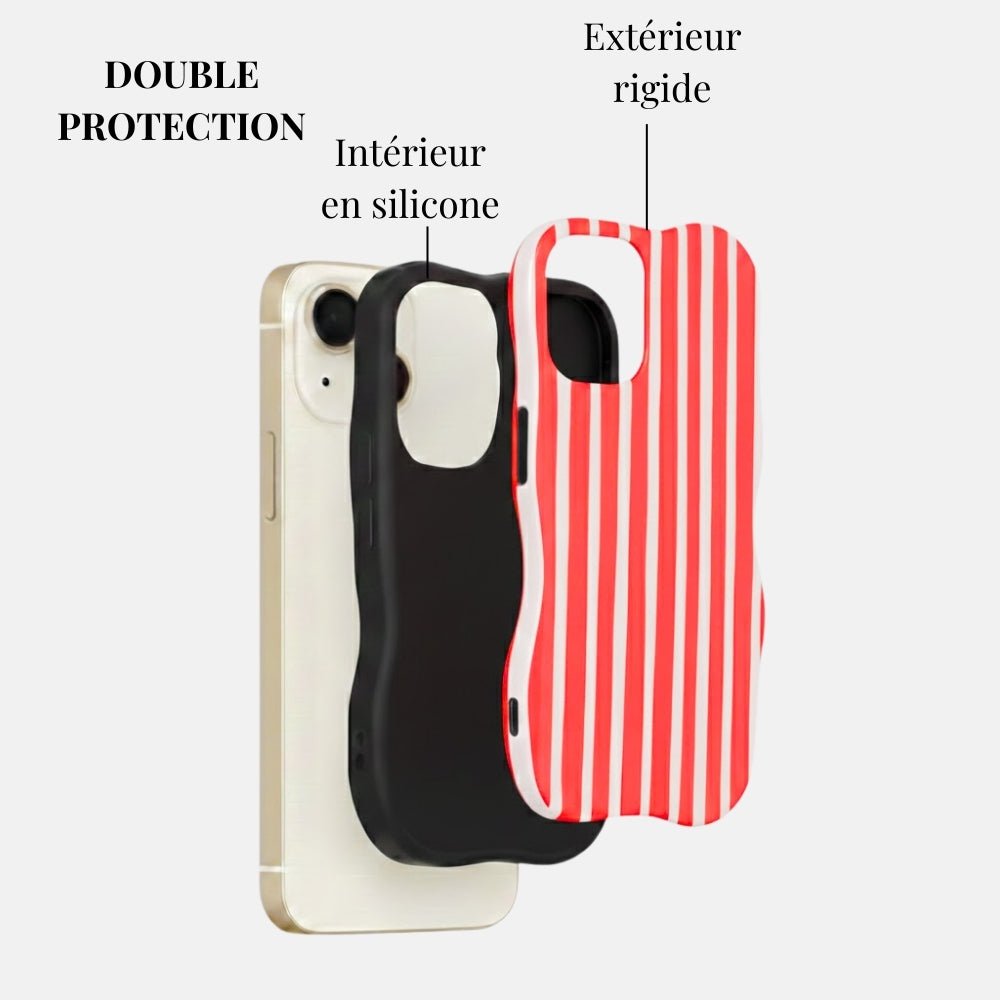 Coque iPhone Crimson Red - Mabble Case