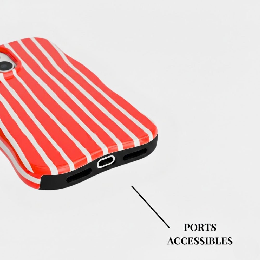 Coque iPhone Crimson Red - Mabble Case