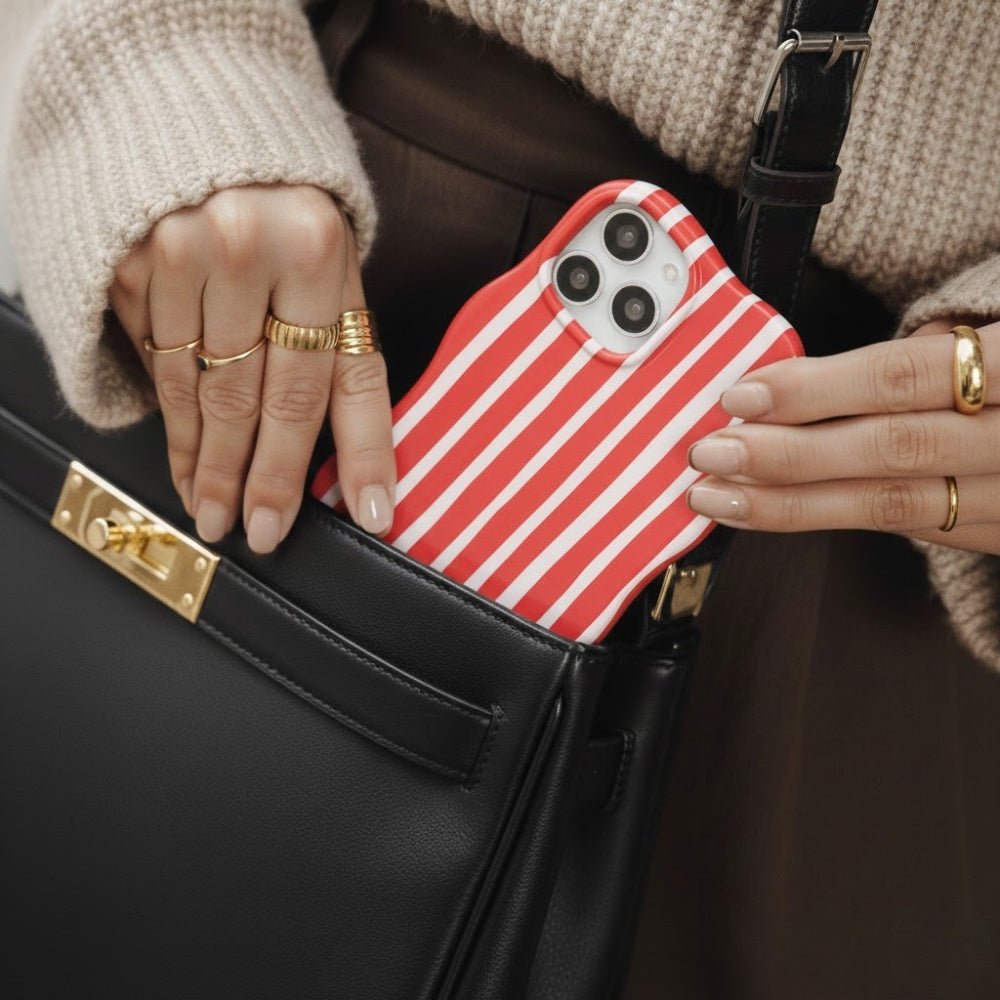 Coque iPhone Crimson Red - Mabble Case