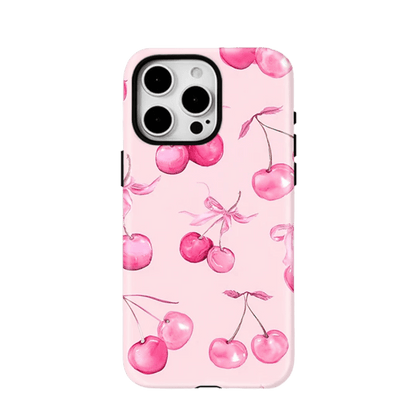 Coque iPhone Frosted Cherry - Mabble Case