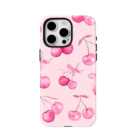 Coque iPhone Frosted Cherry - Mabble Case