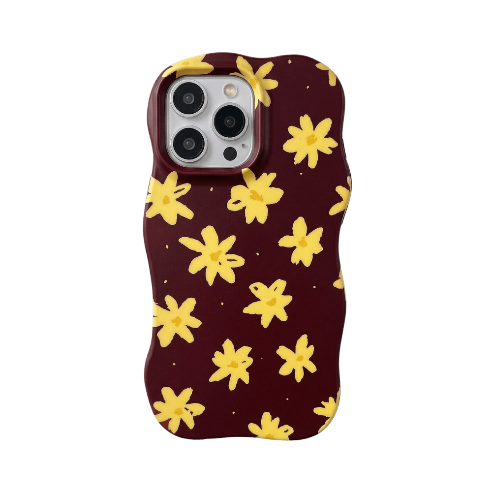 Coque iPhone Golden Daisy - Mabble Case