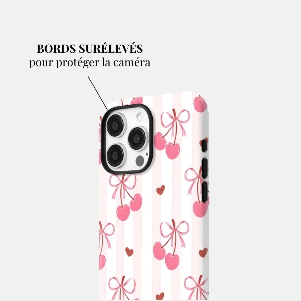 Coque iPhone Lovely Cherry - Mabble Case