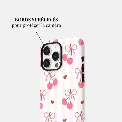 Coque iPhone Lovely Cherry - Mabble Case