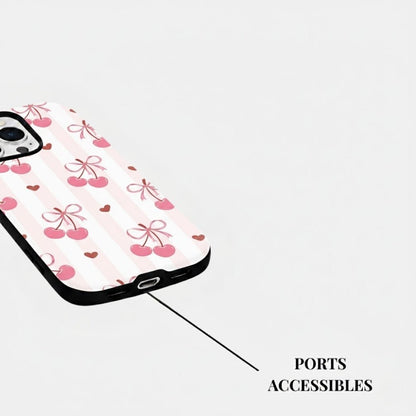 Coque iPhone Lovely Cherry - Mabble Case