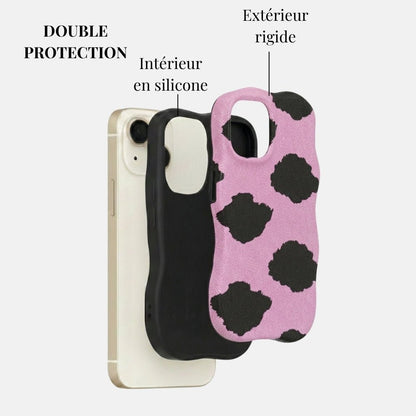 Coque iPhone Rosy Meadow - Mabble Case
