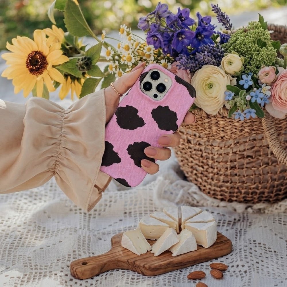 Coque iPhone Rosy Meadow - Mabble Case