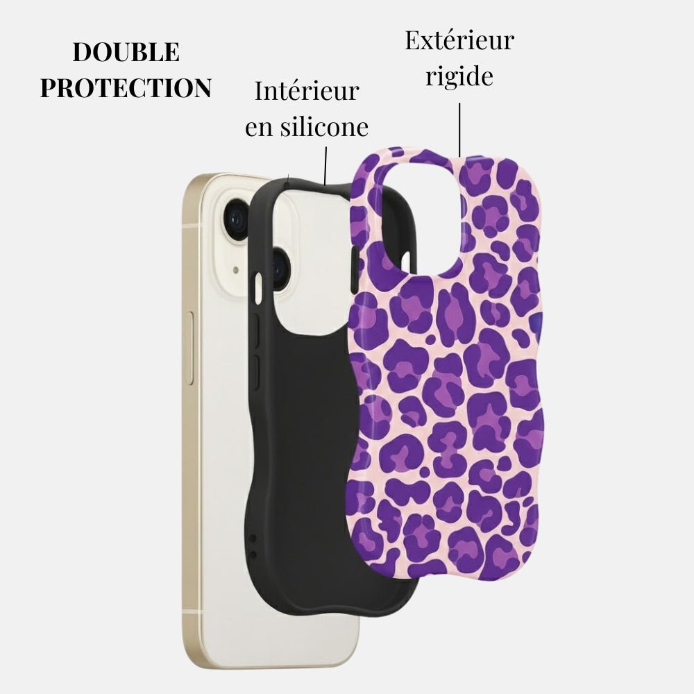Coque iPhone Velvet Lila - Mabble Case