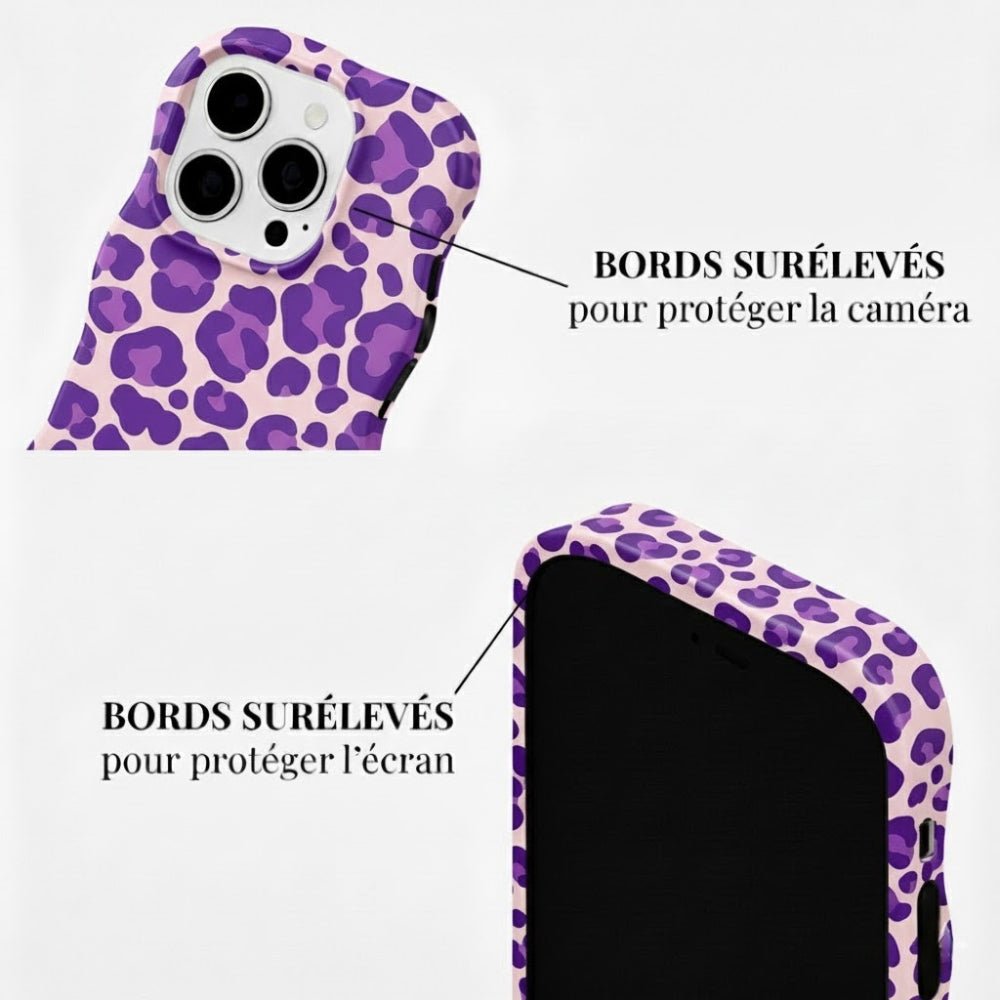 Coque iPhone Velvet Lila - Mabble Case