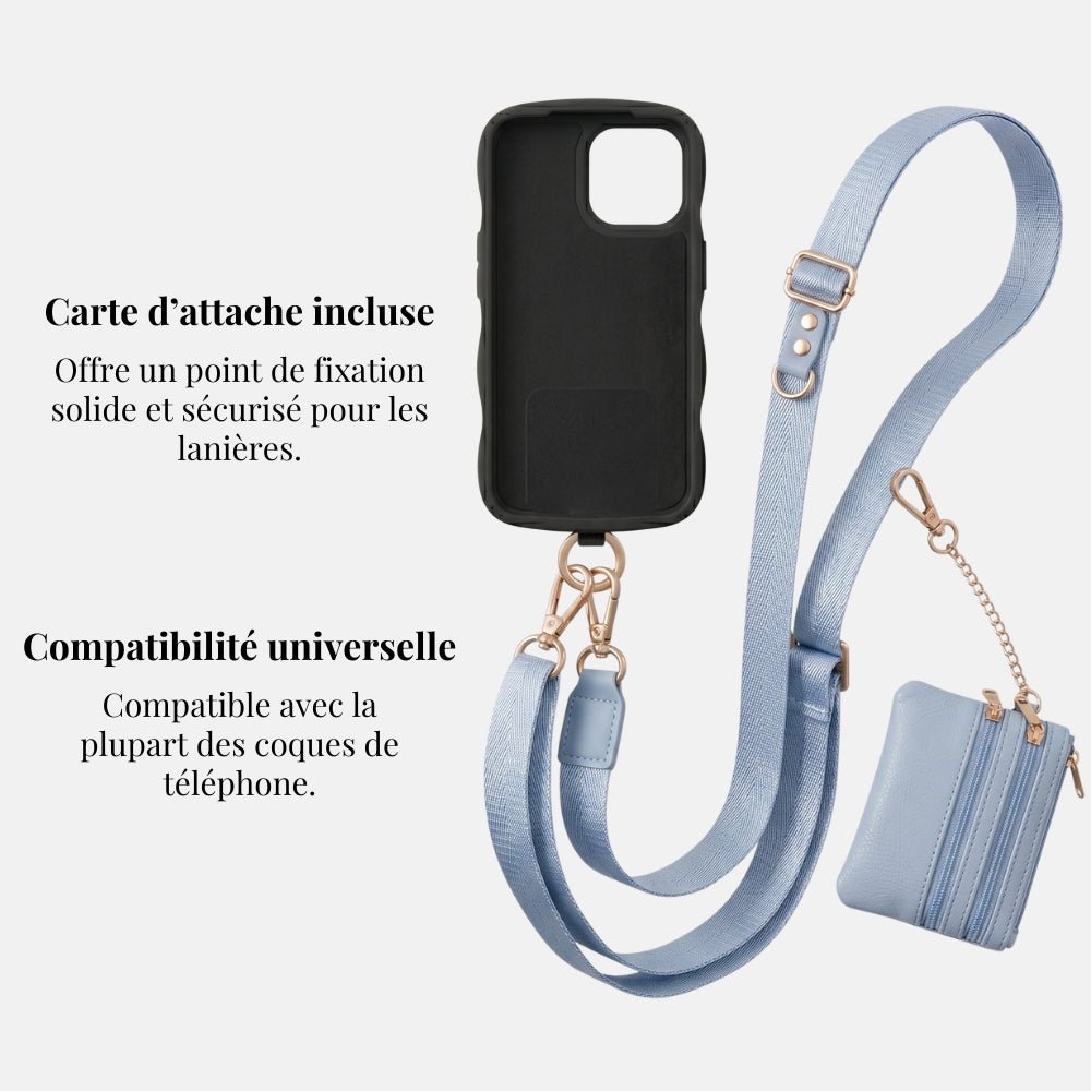 Lanière Bleu Ciel - Mabble Case