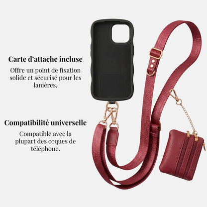 Lanière Bordeaux - Mabble Case