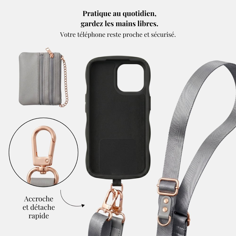 Lanière Gris - Mabble Case