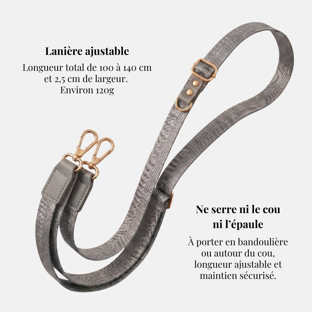 Lanière Gris - Mabble Case