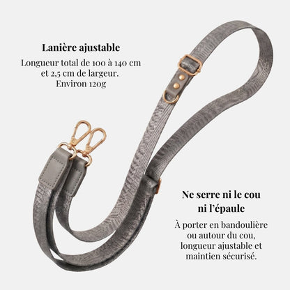 Lanière Gris - Mabble Case