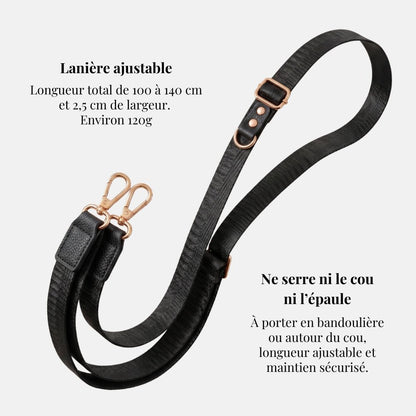 Lanière Noir - Mabble Case